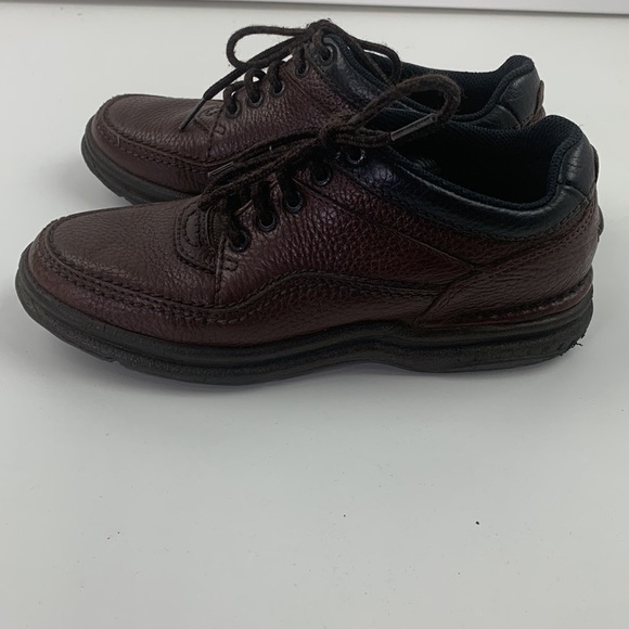 Rockport World Tour Classic Brown Leather Women's Lace Up Oxford Shoes size 6 - Picture 4 of 10